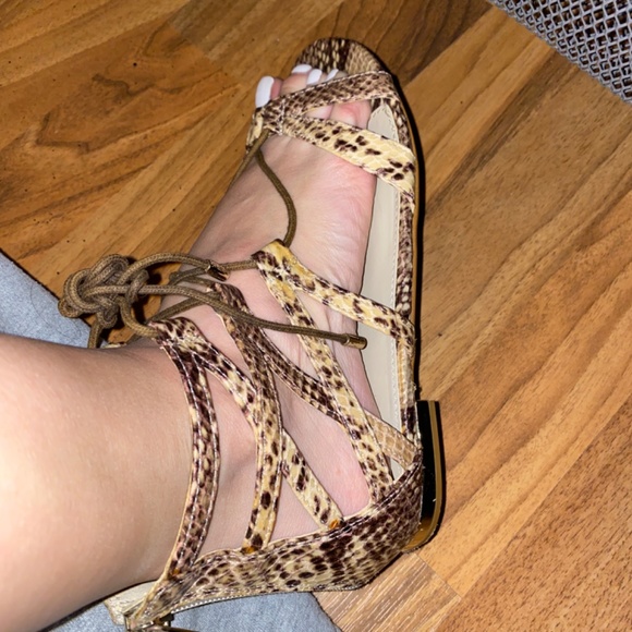 Aldo snakeskin sandals - Picture 3 of 4